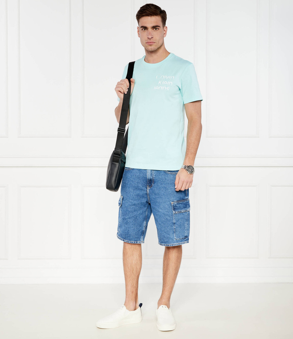 Джинсовые шорты 90'S Cargo CALVIN KLEIN JEANS - темно-синий(J30J324877)