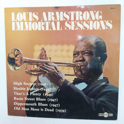 Louis Armstrong Immortal Sessions UK 1974