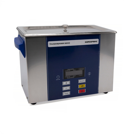 Ультразвуковая ванна с ЖК дисплеем, функциями подогрева и дегазации, 4 л ОДА Сервис ODA-LD40