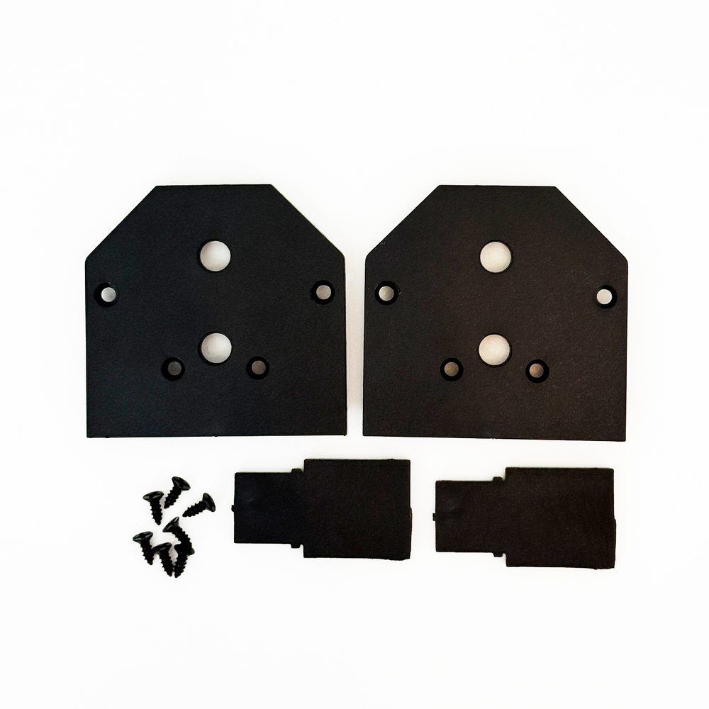 Заглушка для встраиваемого магнитного трека в натяжной ПВХ потолок, в комплекте 2 шт Crystal Lux CLT 0.234 06 BL