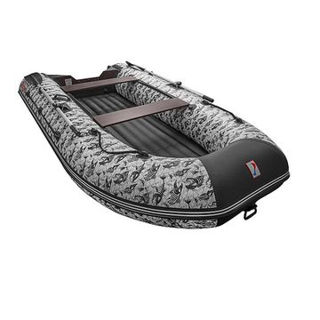 Лодка Тонар Алтай А320 (надувное дно) принт Рыбы