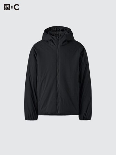 UNIQLO Куртка PUFFERTECH, черный