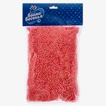 Шарики пенопласт, Красный, 2-4 мм, 10 гр.