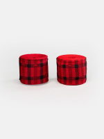 Бинты боксерские Venum Tartan Fury Red 4m
