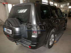 Фаркоп оцинкованный Galia M082A для Mitsubishi Pajero IV 2007-, Pajero III 2000-2007(паспорт и сертификат в комплекте)(без электрики)