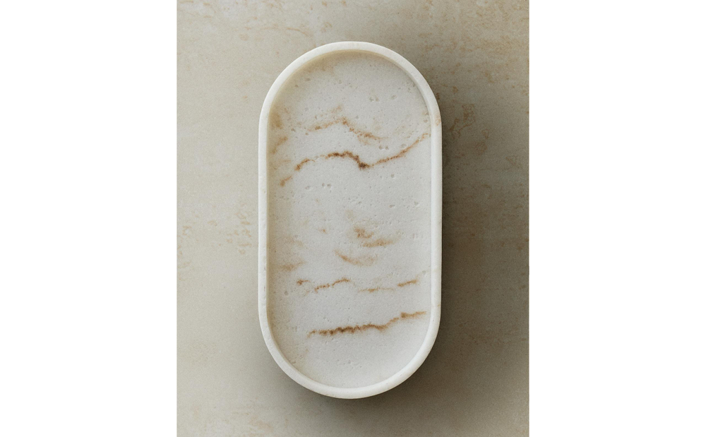 Zara Home поднос, мрамор, бежевый · 4534/102