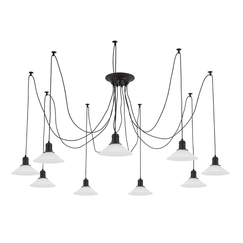 Citilux Эдисон CL451092 Люстра паук Венге