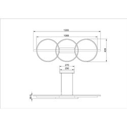 Подвесная люстра Arte Lamp