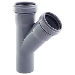 Тройник сер 50/50х45 ВК, РТП (60)