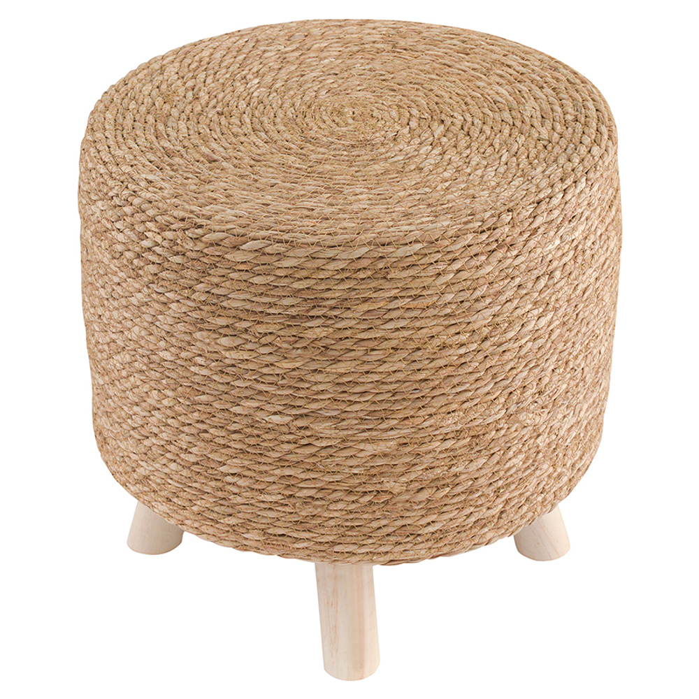 Пуф sonja, D40х40 см, светло-коричневый