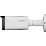 Уличная цилиндрическая IP-видеокамера Dahua SmartDualLight 4Мп, 1/2.9” CMOS, моторизованный объектив 2.7~13.5мм, видеоаналитика, микрофон, ИК 60м, LED 60м, IP67, IK10, металл