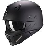 Exo Covert-X Solid Helmet Матовый Черный