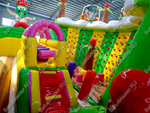 Надувной батут "Детский мегапарк" 18*18*8 м