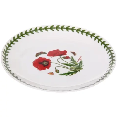 Тарелка керамическая «Цветочная грация» 20см, маки