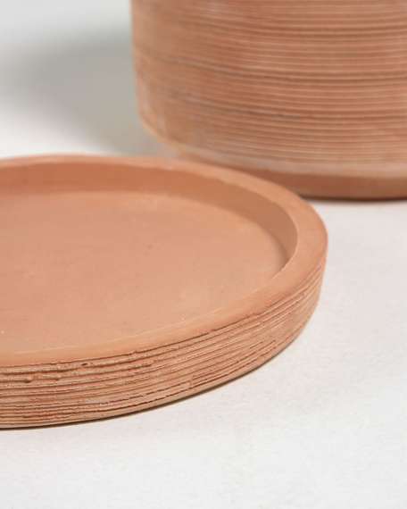 Набор из 2-х кашпо Karlina терракотовый