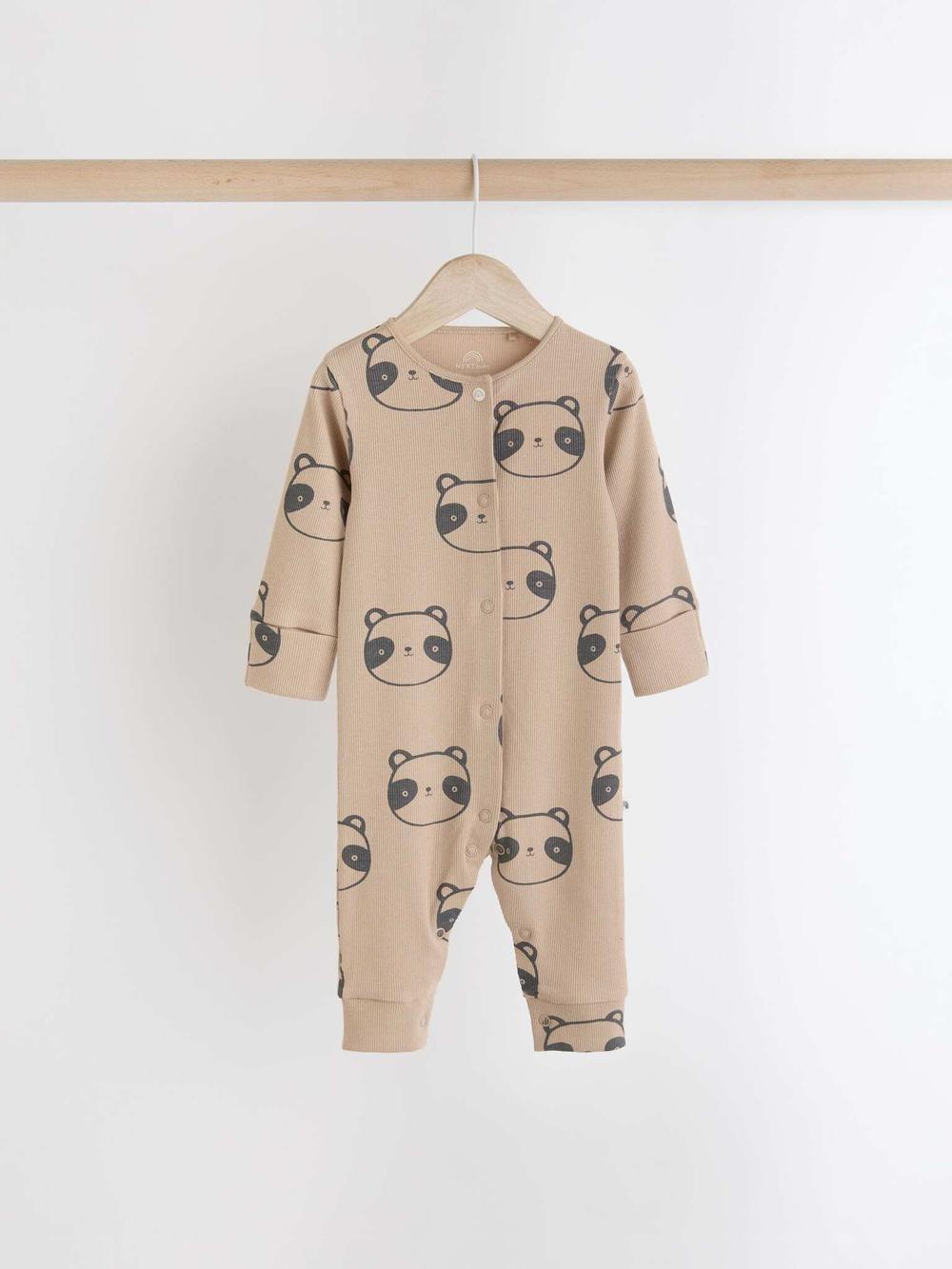 Комбинезон / Cлип для малышей Next N77-787, 3 шт., Бежевый, Серый