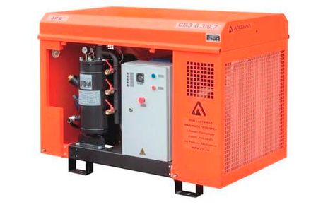 Станция компрессорная электрическая ЗИФ-СВЭ-3,0/0,7 в кожухе