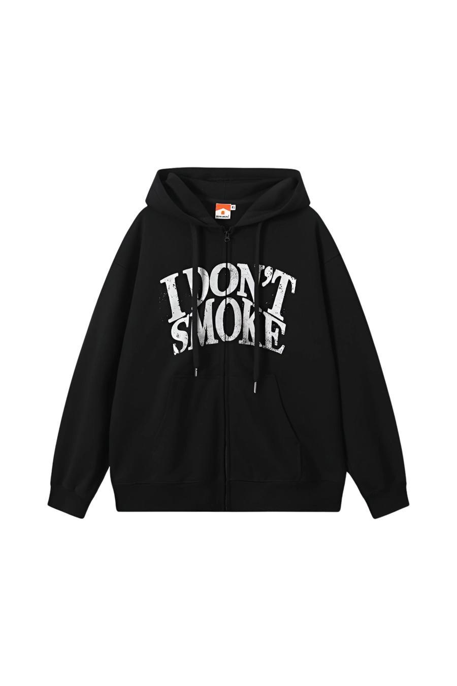 Худи DONSMOKE "Basic Logo" Cropped & Loose fit Hoodie