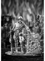 Оловянный солдатик Пулеметчик. Сталинград, 1943 г.