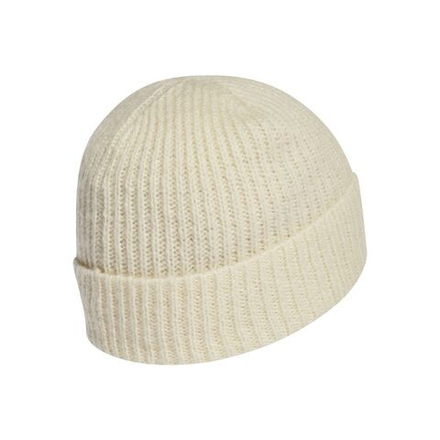 Шапка зимняя Adidas Cuff Beanie - wonder white/black/black