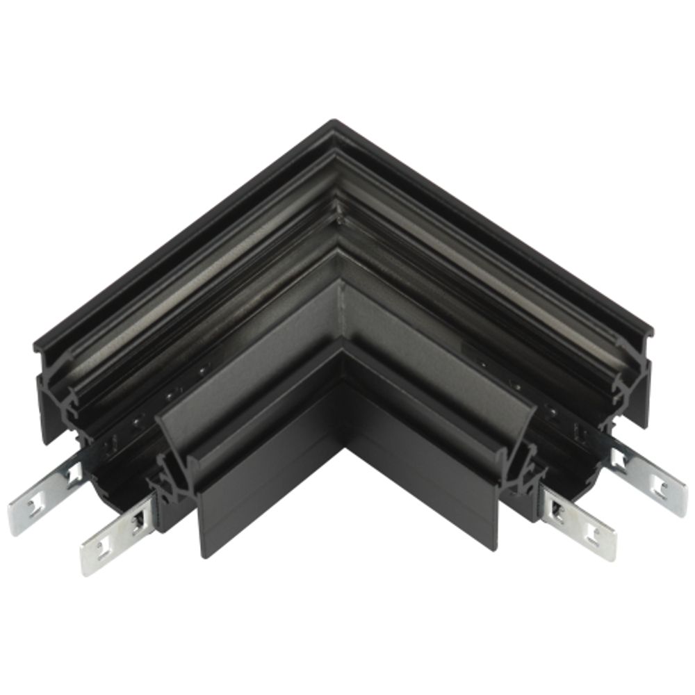 Коннектор ЭРА TRM-PC20-CCN BK для магнитного шинопровода угловой черный для системы NOVA | Магнитный шинопровод и аксессуары