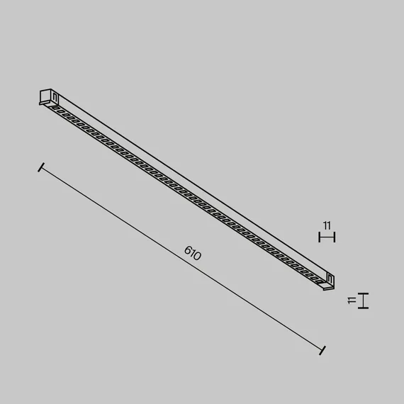 Трековый светильник Точки / Points Exility X 3000K 12Вт 40° Technical tr241-2-12w3k-b