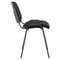 Стул для персонала и посетителей BRABIX "Iso CF-005", черный каркас, ткань черная, 531971