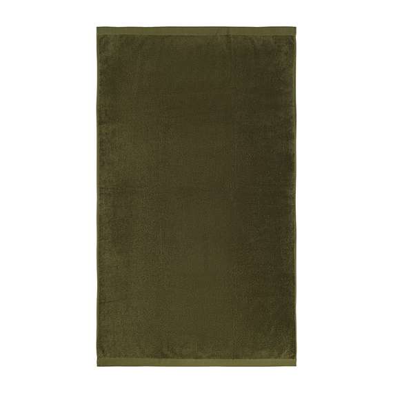 Полотенце банное оливкового цвета из коллекции essential, 90х150 см
