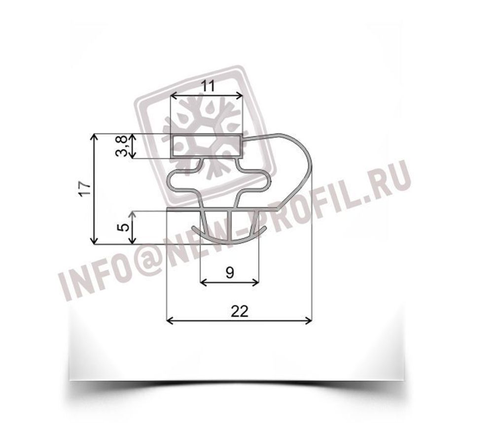 Уплотнитель для холодильного шкафа Premier ШСУП1ТУ-0,7 М (глухая дверь)1530*780 мм (026 белый/016 черный)