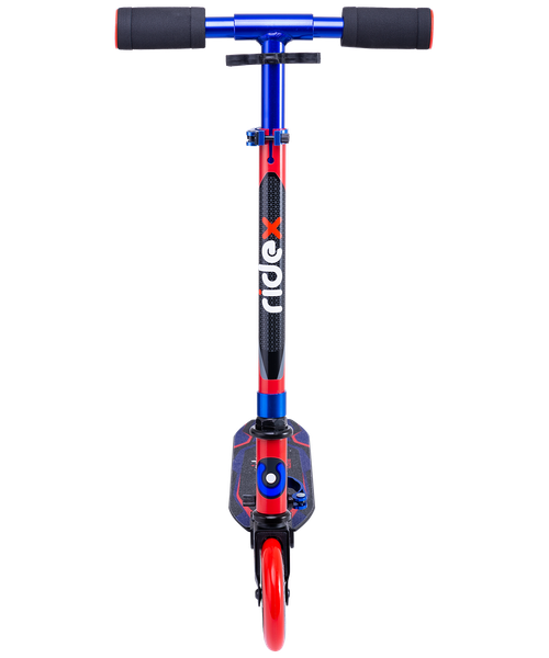 Самокат городской RIDEX Rebel 125 мм, красный/синий