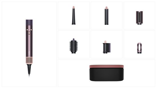 Стайлер Dyson Airwrap i.d. Long HS08 Straight+Wavy, сливовый (Jasper Plum)