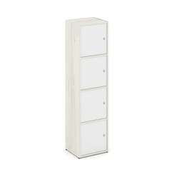 Locker plus Комплект №4 LK.K-004 Дуб Наварра/Белый 408*350*1593