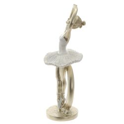 GAEM Фигурка декоративная "Балерина", L7,5 W6,5 H19 см