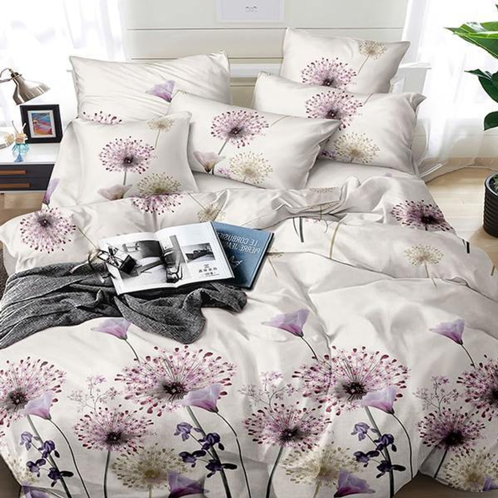 Постельное белье Евро полисатин 4222 МУ