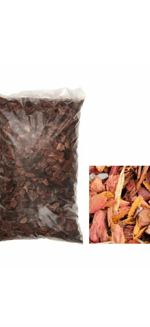 Кора сибирской лиственницы, мелкая 1-3 см, 60 литров