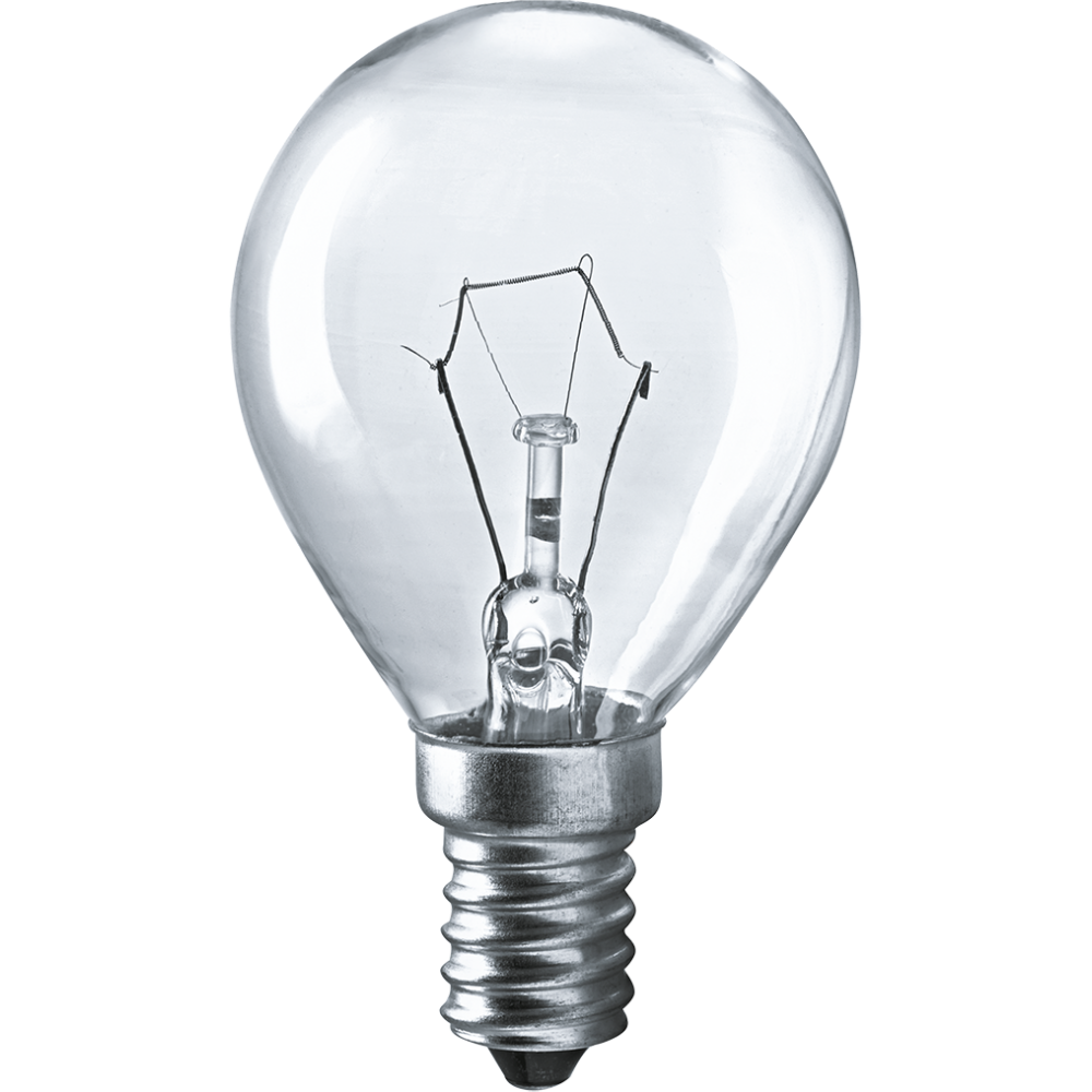 Стандартная лампа накаливания Navigator NI-C-60-230-E14-CL 60W E14 шарик, прозрачная (кратно 10) 94 316