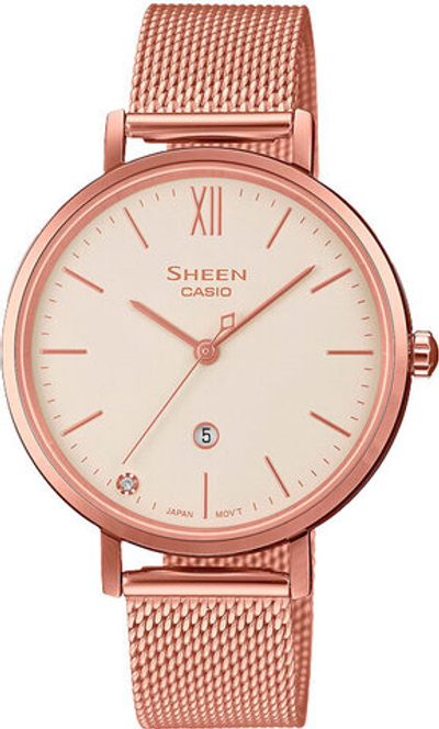Японские наручные часы Casio Sheen SHE-4539CGM-4AEF