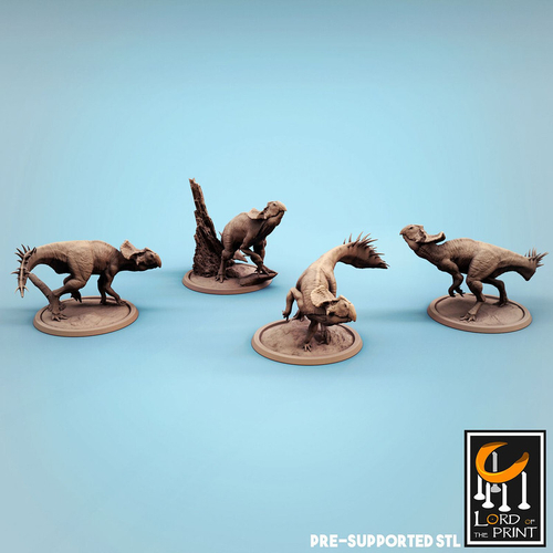 Protoceratops Динозавр монстр 1шт миниатюра для dnd, днд, pathfinder, фентези, Настольная игра, НРИ, Варгейм, РПГ