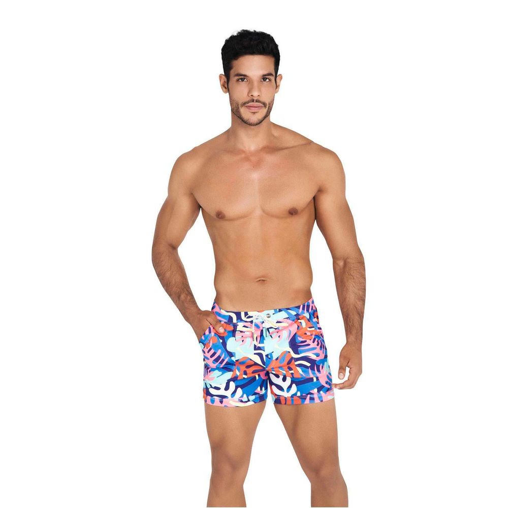 Мужские шорты с разноцветным рисунком Clever TEACHINGS SWIMSUIT TRUNK 043207