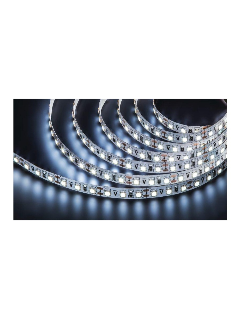 Лента светодиодная 71 705 NLS-3528CW120-9.6-IP20-12V-Pro R5 9.6Вт/м (уп.5м) Navigator 71705