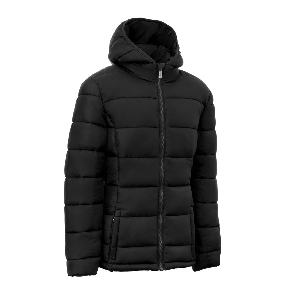 Куртка утепленная с капюшоном жен. MIKASA MT913-049-L, р.L, полиэстер, нейлон, черный