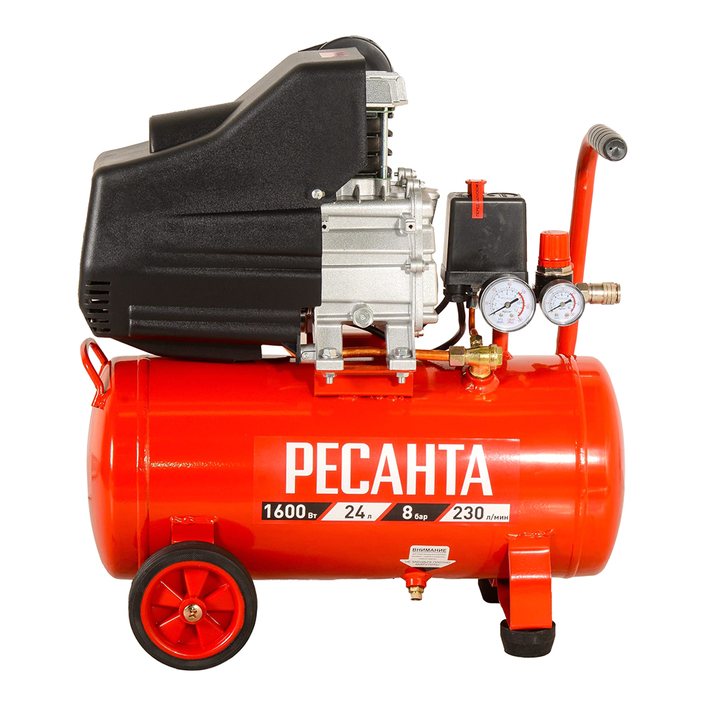 Компрессор пневматический поршневой Ресанта КП-24/230М