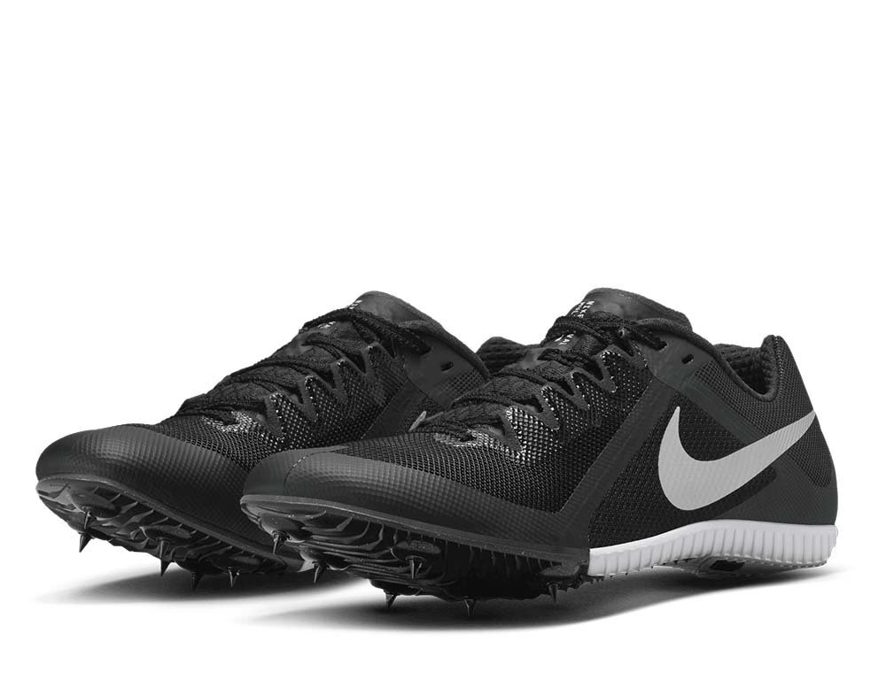 Кроссовки беговые женские Nike Zoom Rival Multi U Черно-Серебристые
