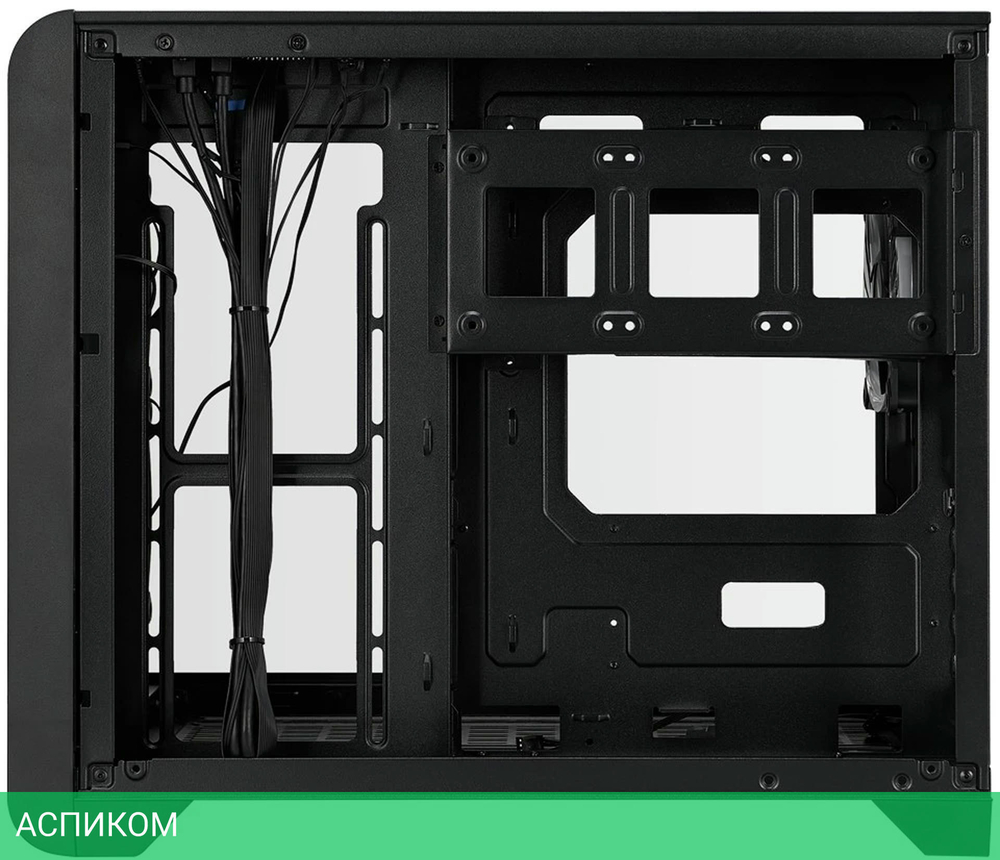 Корпус 1stPlayer VT6 без БП Black (VT6-BK-3F7)
