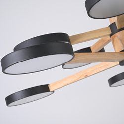 Люстра на штанге TURNA DBL L10 Black