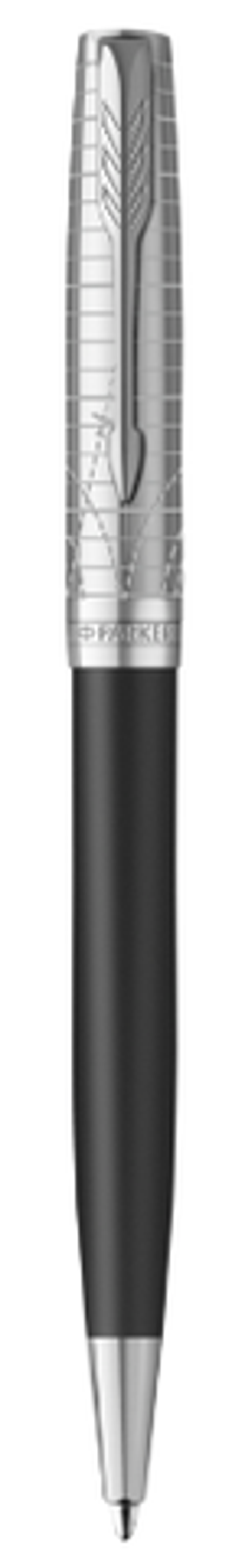 Parker Sonnet Legacy of Flight Matte Black PT ручка шариковая синяя, 1,0мм, подарочная упаковка