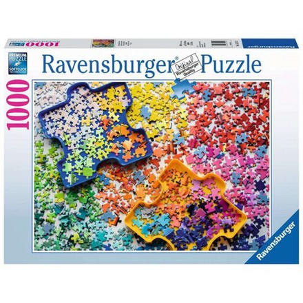 Puzzle Красочные детали пазла 1000 деталей. 152742