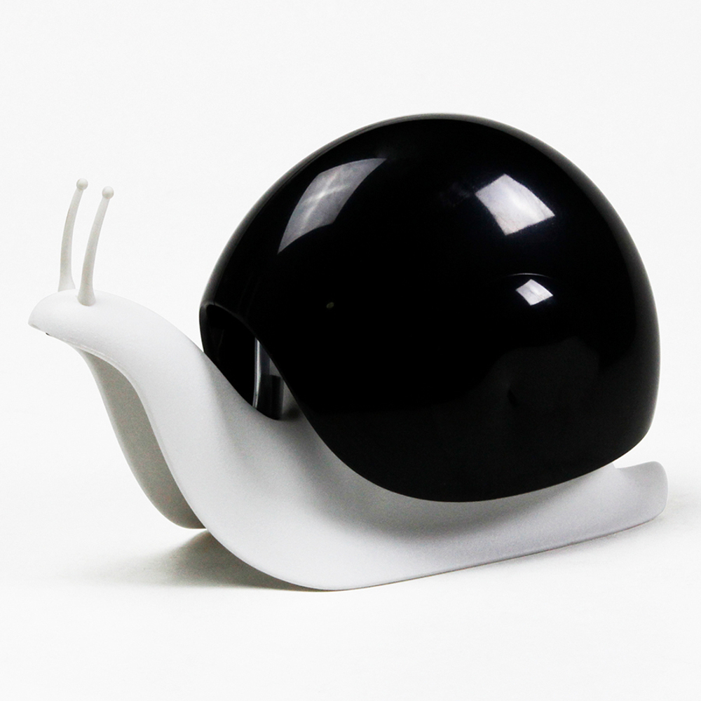 Диспенсер для мыла Escar, белый с черным Qualy