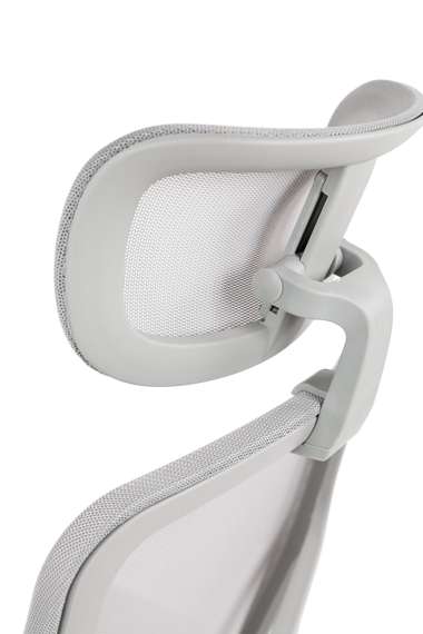 Офисное кресло Chairman CH588 с подголовником серый пластик, серый