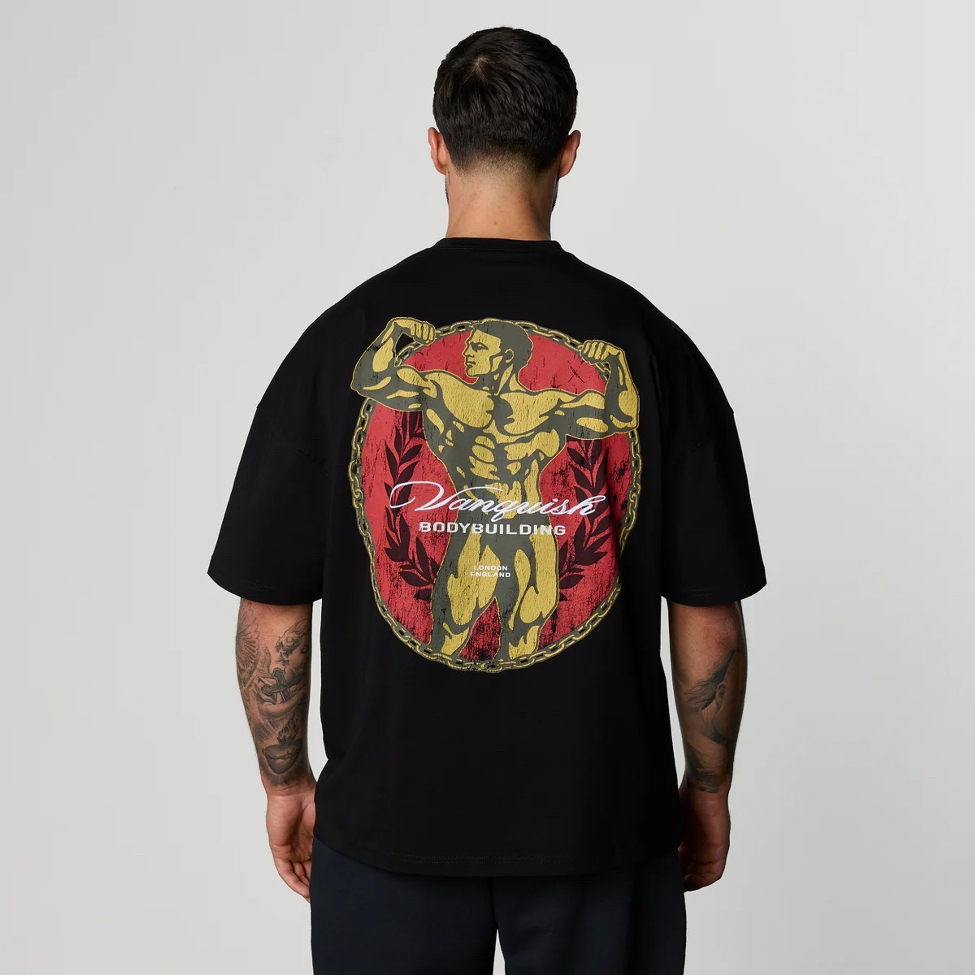 Футболка VANQUISH Golden Boy Oversized T-Shirt Black